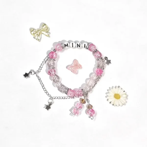 Pastel Tulip & Blossom Custom Bracelets