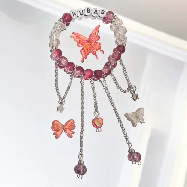 flutter charm bracelet