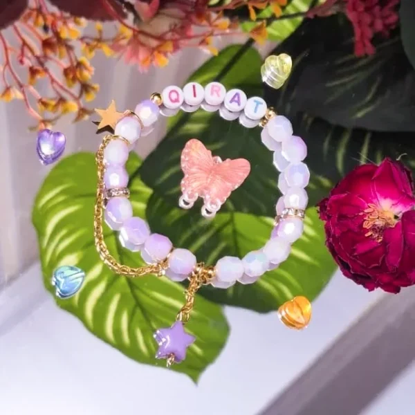 fancy glass bracelets