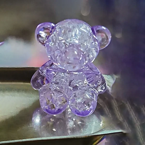 crystal bear charms