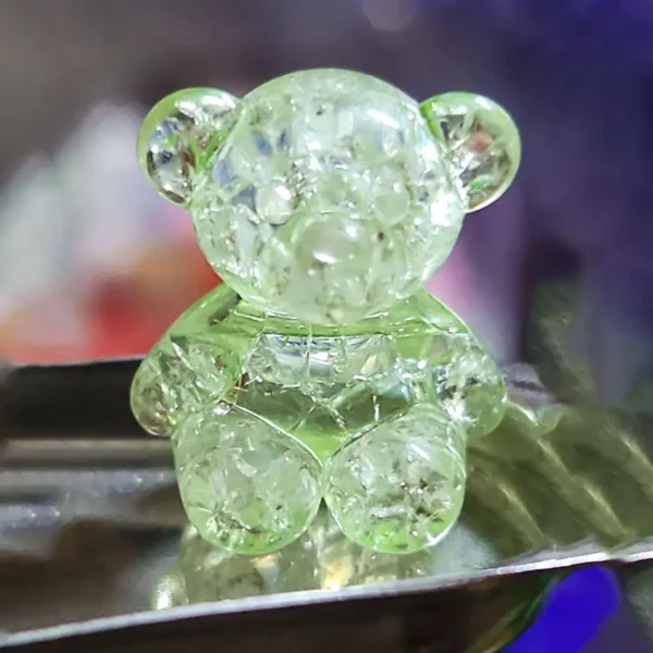 crystal bear charms