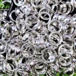 Silver Rondelles Spacers
