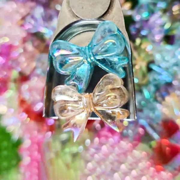 Shimmering Ribbon Charms