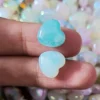 soft color pastel heart beads for diy jewelry