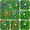 Personalized girls name beaded bracelets with ladybug bee snail sunflower charms - The Beading Sisters