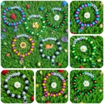 Personalized girls name beaded bracelets with ladybug bee snail sunflower charms - The Beading Sisters