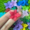 vibrant flower shaped charms for diy jewelry